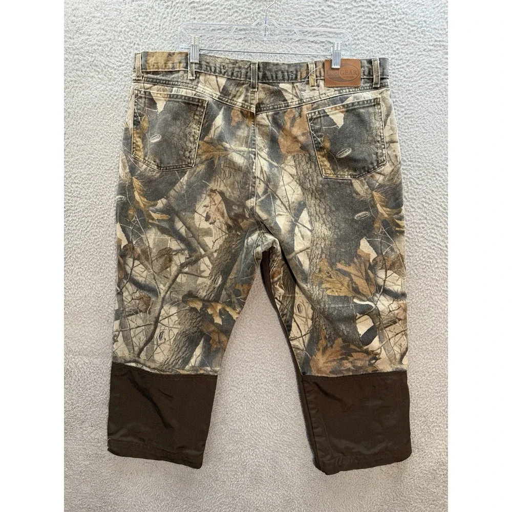 Wrangler Jeans Mens 44x25 Camouflage Pro Gear‎ Brush Guard Realtree Hardwoods *
